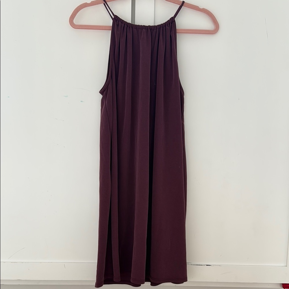UO Silence + Noise Purple Dress